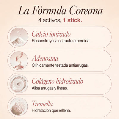 Stick Antiedad con Calcio y Colágeno