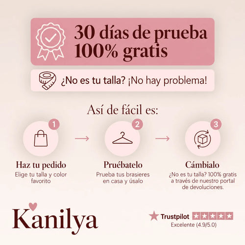 Kanilya Sujetador confort sin costuras ni aros