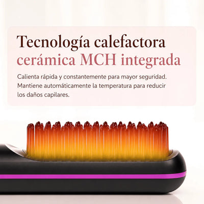La PRIMERA cepillo moldeador inteligente para cabello corto