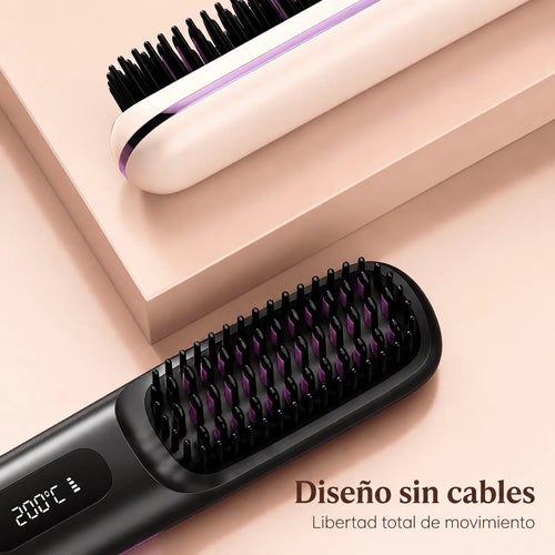 La PRIMERA cepillo moldeador inteligente para cabello corto