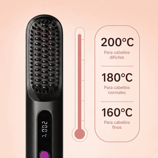 La PRIMERA cepillo moldeador inteligente para cabello corto