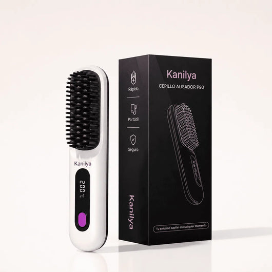La PRIMERA cepillo moldeador inteligente para cabello corto