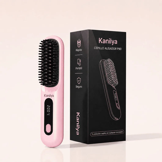La PRIMERA cepillo moldeador inteligente para cabello corto