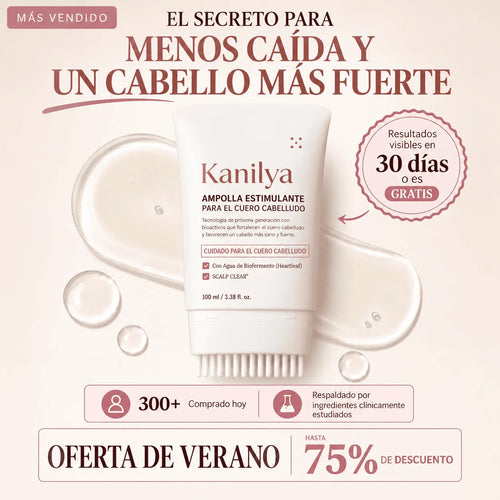 Un cabello más largo, fuerte y denso en 6 semanas