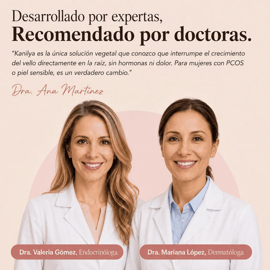 Detiene el crecimiento del vello de forma natural