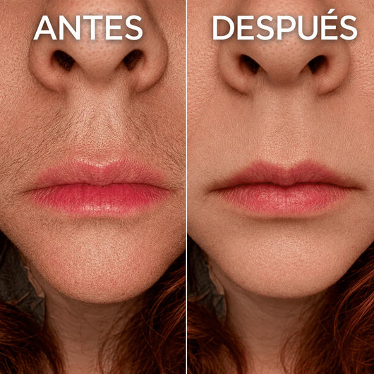 Detiene el crecimiento del vello de forma natural