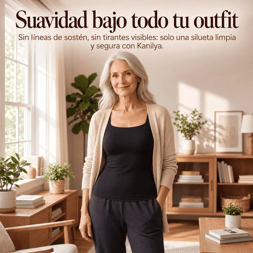 Camiseta Kanilya con sujetador integrado