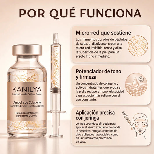 Kanilyya – Sérum Coreano con Efecto Lifting desde la Primera Aplicación