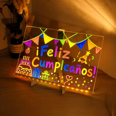 Pizarra de dibujo LED Kanilya™