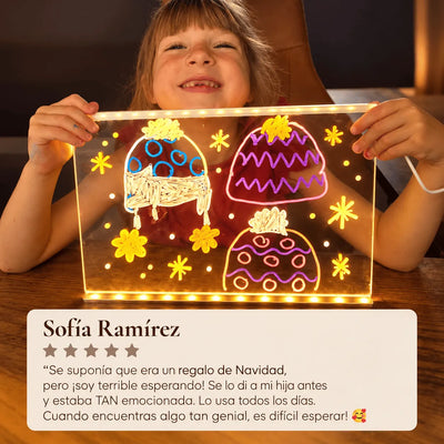 Pizarra de dibujo LED Kanilya™