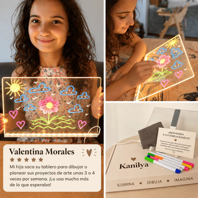 Pizarra de dibujo LED Kanilya™
