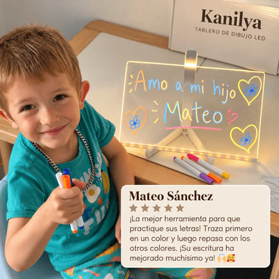 Pizarra de dibujo LED Kanilya™
