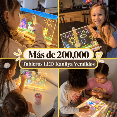 Pizarra de dibujo LED Kanilya™